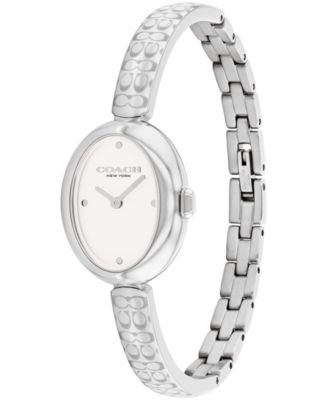 Women's Sammy Silver Tone Stainless Steel Bangle Bracelet Watch, 22.5mm