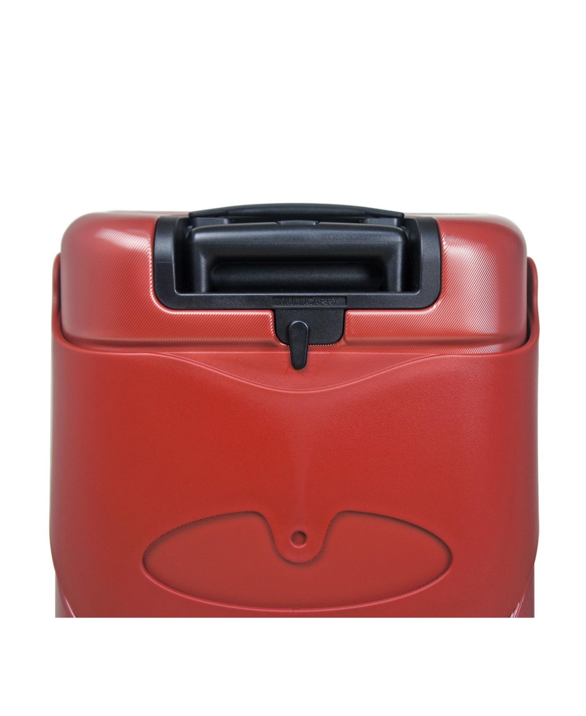 Miamily Infant Multi-functional Seatback Carry On Luggage In Maroon Red