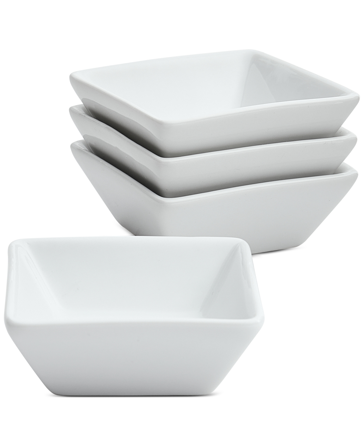 Square Dip Bowls, Set of 4, Exclusively at Macy's