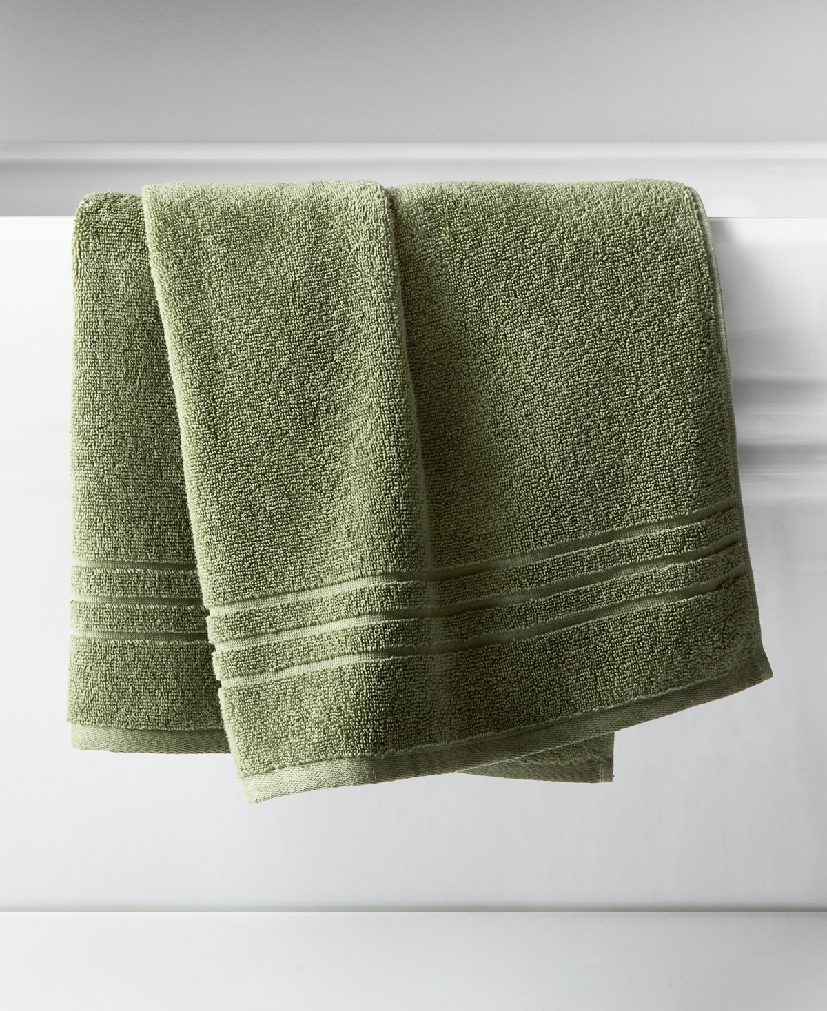 Arch Studio Quick Dry Bath Towel, 30" X 56", Exclusively At Macy's In Olive