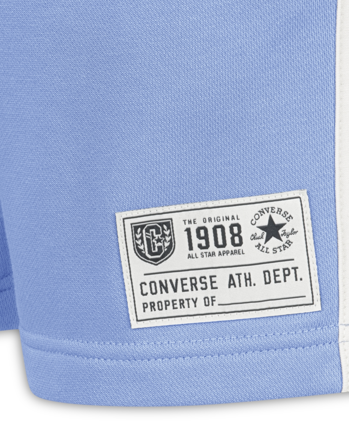 CONVERSE BIG BOYS RETRO SIDE STRIPE SHORTS 