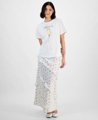 And Now This - Women's Cotton Printed-Graphic Tee