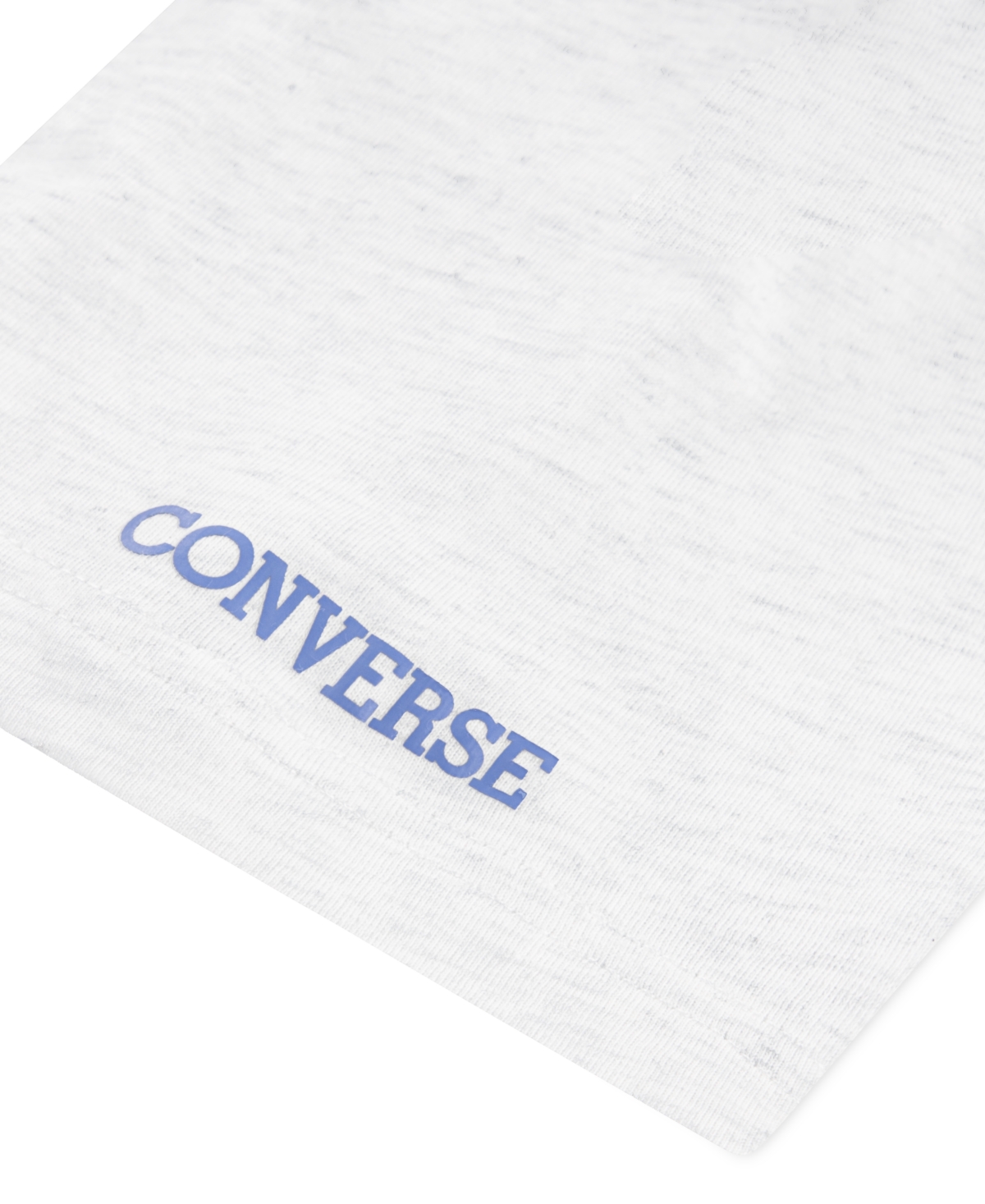 CONVERSE BIG BOYS RETRO FRONT BACK SNEAKER T-SHIRT 
