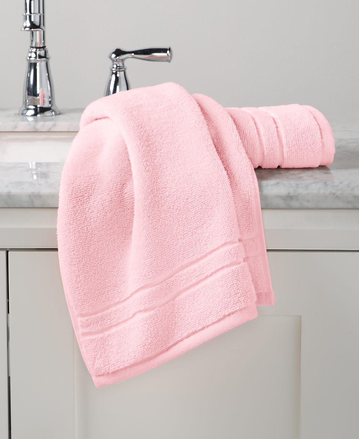 Arch Studio Quick Dry Hand Towel 2-pack, Exclusively At Macy's In Blush
