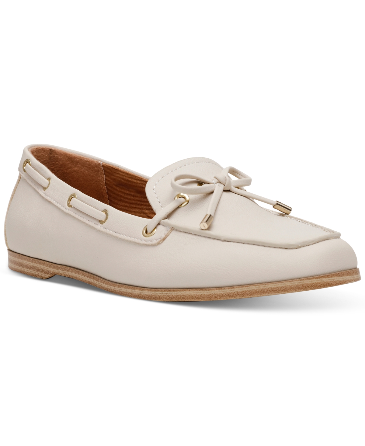 Women's Modern Boat Shoe Loafers - Tan