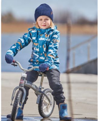 Kids Unisex Cuffed Knit Hat Navy Blue - Toddler|Child