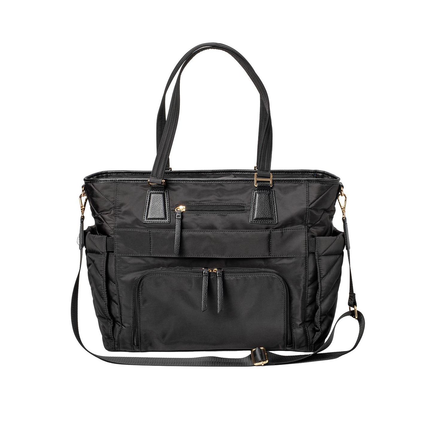 Женская сумка MinkeeBlue Convertible Organizational Ella with Lunch, цвет: Чёрный — фото 2