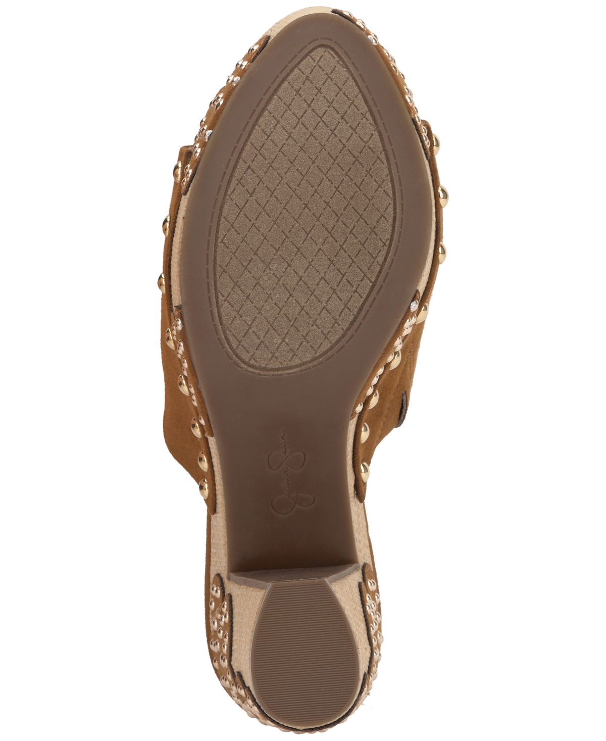 Jessica Simpson Shelbie Tuscan Tan Suede Platform High Heel Slide Sandals In Tuscan Tan Suede