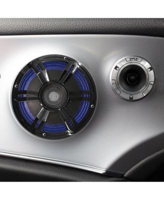 6.5'' Three-Way Component Speaker System, 150W, Black