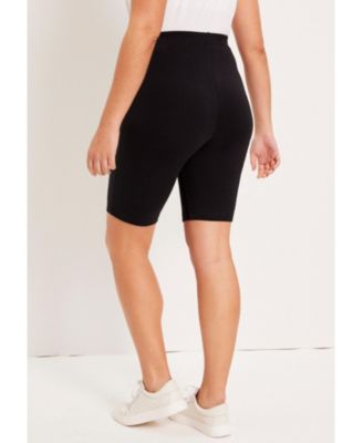 June + Vie Plus Size June + Vie Classic Bike Shorts