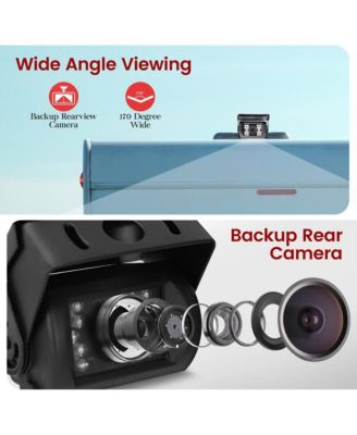 DVR Cam Recording System with 7'' Display Monitor and Night Vision, Waterproof