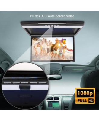 17.3'' Car Overhead Monitor with HDMI, USB, Micro SD, 1080p Support