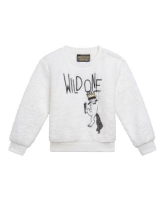 Toddler Boys Warner Bros. Max Cozy Sherpa Sweatshirt and Felt Faux Fur Crown