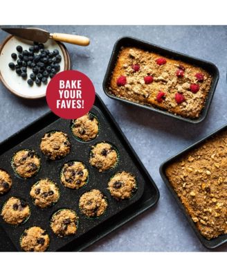 15-Piece Ultra-Durable Non-Stick Diamond Infused Cookware and Bakeware Set