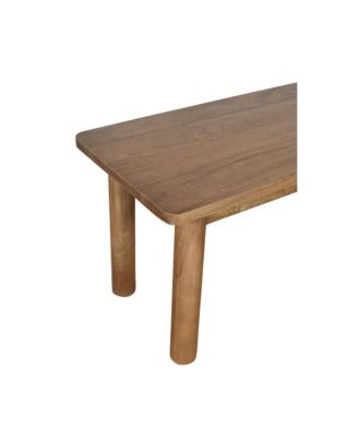 Bodhi 50" Rustic Solid Wood Dining Bench