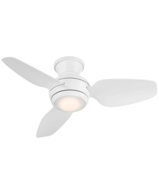 36" Whirl Modern Indoor Outdoor Ceiling Fan 3 Blade LED Light Remote Control Patio Hugger Fan