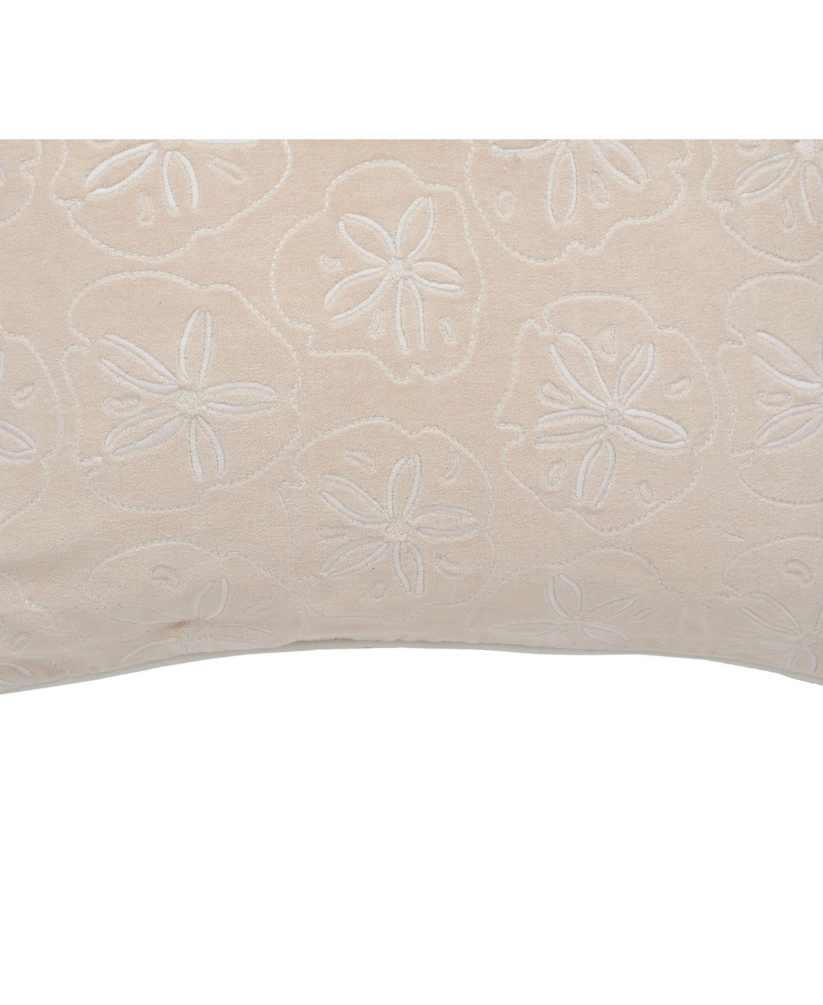 Sand Dollar Velvet Pillow
