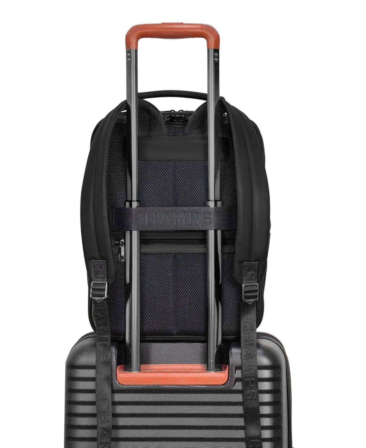 Champs Onyx Collection Compact Backpack In Black