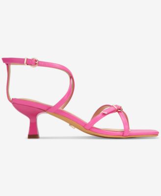 Women's Isabella Strappy Kitten-Heel Dress Sandals - Extended Sizes 9-14