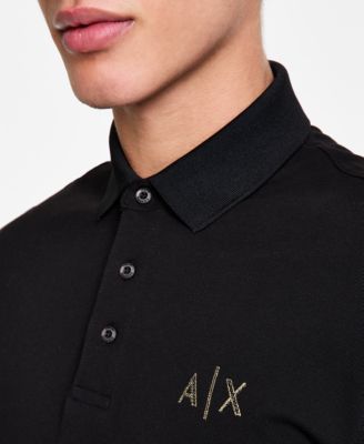 Men's Stud Logo Polo Shirt