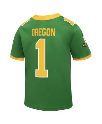 Toddler 1 Apple Green Oregon Ducks Vapor Fusion Alternate Jersey