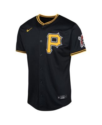 Big Boys and Girls Black Pittsburgh Pirates Alternate Limited Jersey