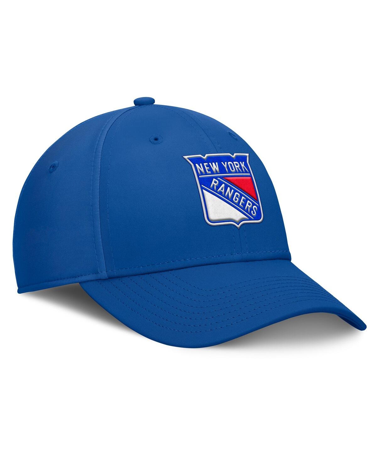 Fanatics Men's Royal New York Rangers Core Primary Logo Snapback Hat In Royal