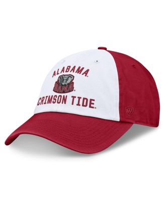 Men's White/Crimson Alabama Crimson Tide Heritage Weston Adjustable Hat