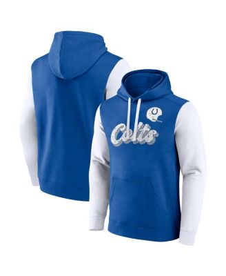 Fanatics - Men's Royal Indianapolis Colts Fleece Pullover Hoodie