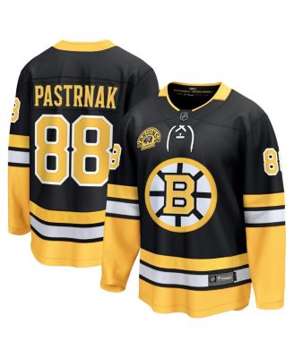 Fanatics - Men's David Pastrnak Black Boston Bruins 100th Anniversary Premier Breakaway Player Jersey
