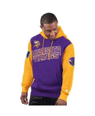 Starter - Men's Purple Minnesota Vikings Extreme Pullover Hoodie