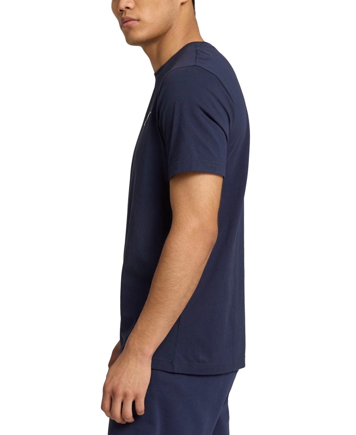 Puma Men's Essential Small Logo T-shirt In Blue
