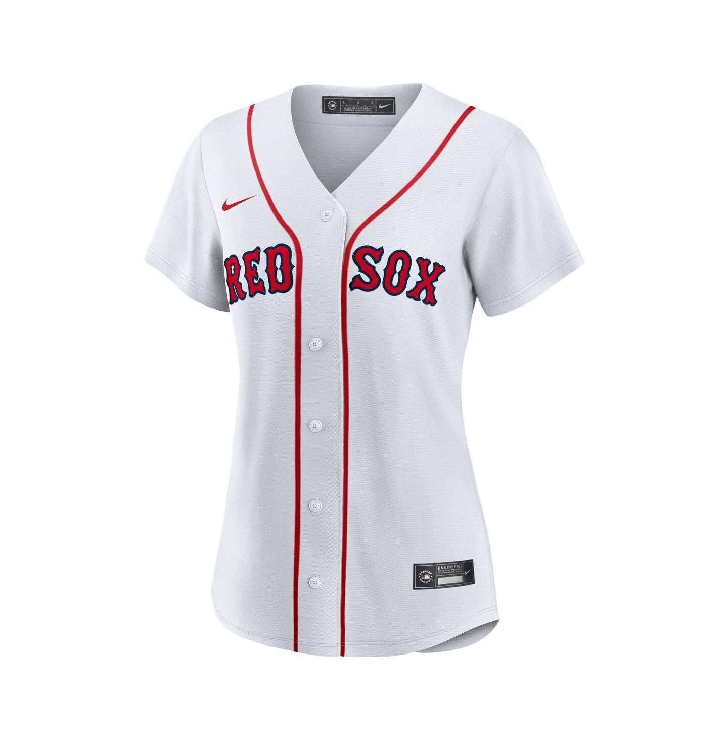 Женский топ Nike Jarren Duran White Boston Red Sox Replica Player Jersey — фото 2