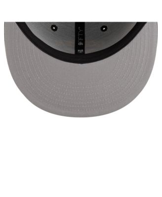 Men's Black Golden State Warriors Jersey Hook Statement Edition 9FIFTY Snapback Hat