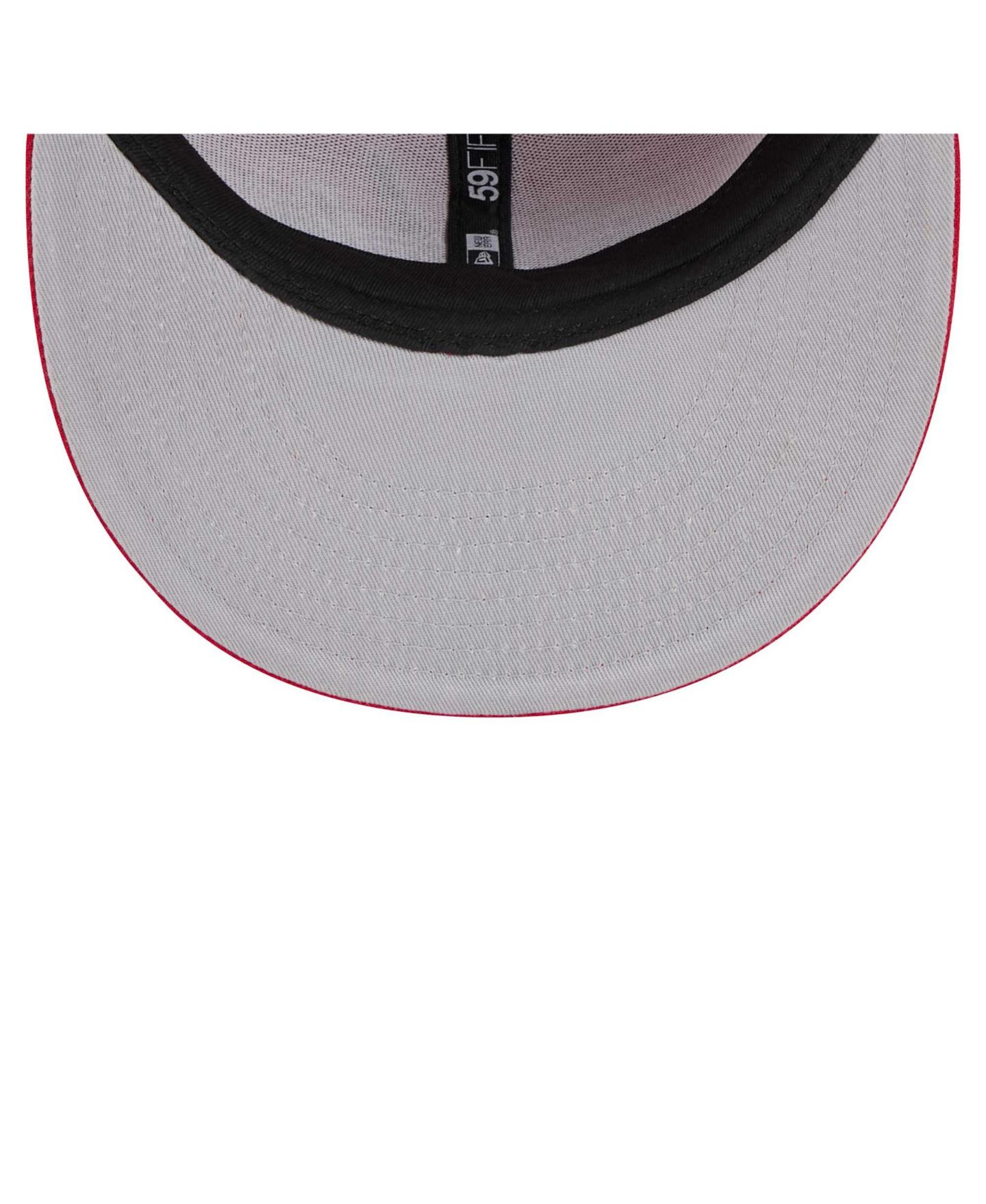 Мужская кепка New Era Red Washington Capitals Core 59FIFTY Fitted Hat — фото 5