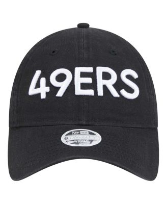 Women's Black San Francisco 49ers Cece 9TWENTY Adjustable Hat