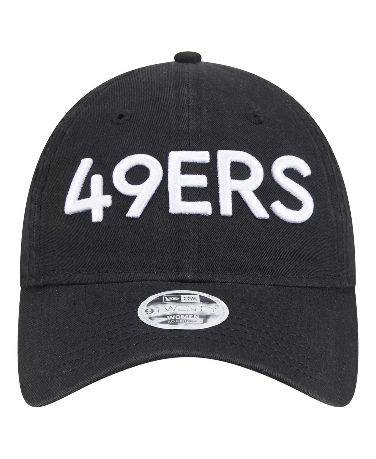 New Era Women's Black San Francisco 49ers Cece 9TWENTY Adjustable Hat