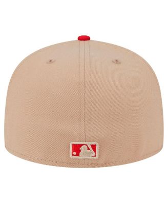 Men's Khaki St. Louis Cardinals 59FIFTY Fitted Hat