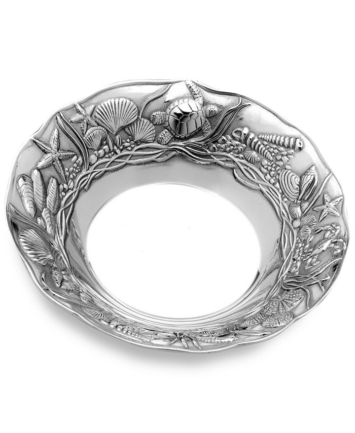Wilton Armetale Coastal Medium Bowl Macy's