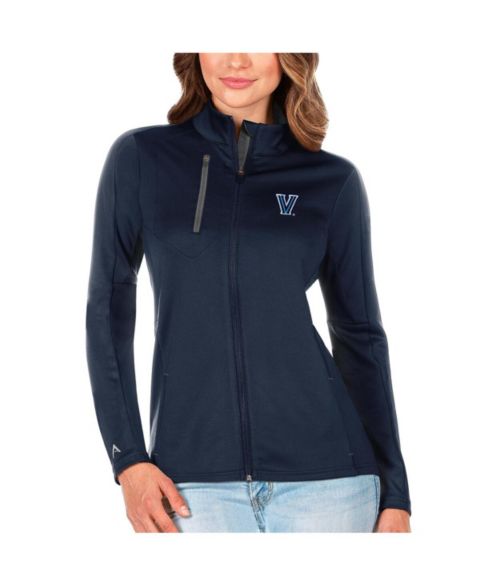 Женские куртки Antigua Women's Navy/Graphite Villanova Wildcats Generation Full-Zip Jacket
