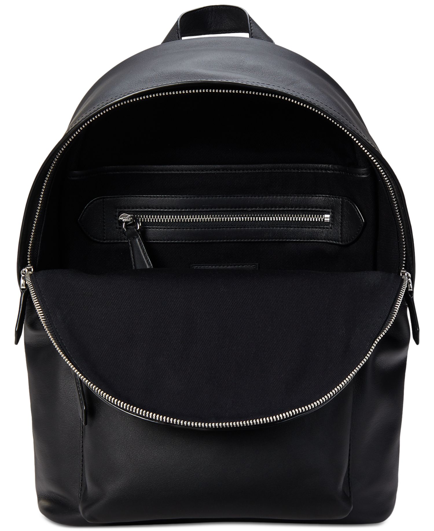 Men's Smooth Leather Backpack