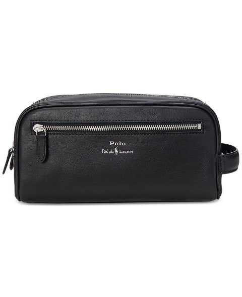 Мужские сумки Polo Ralph Lauren Men's Smooth Leather Travel Case