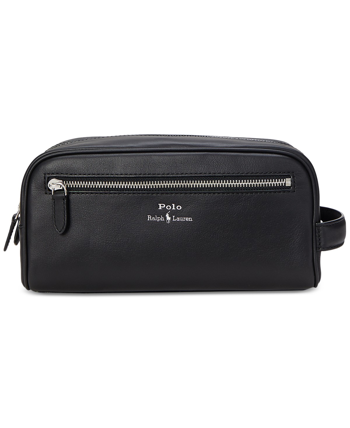 Мужские сумки Polo Ralph Lauren Men's Smooth Leather Travel Case — фото 1