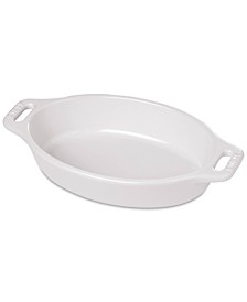 Ceramic 11" Oval Baking Dish