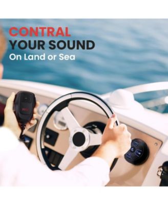 Amplified Wireless BT Audio Controller Kit with Microphone, Waterproof