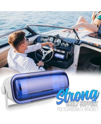 Universal Marine Stereo Housing, White