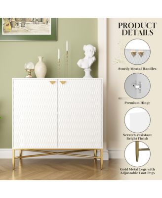 2 Door Locker Accent Cabinet