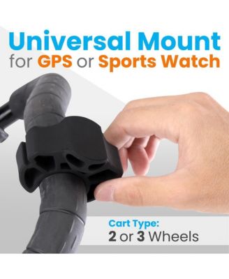Golf Push Cart GPS Watch Holder, Universal Mount