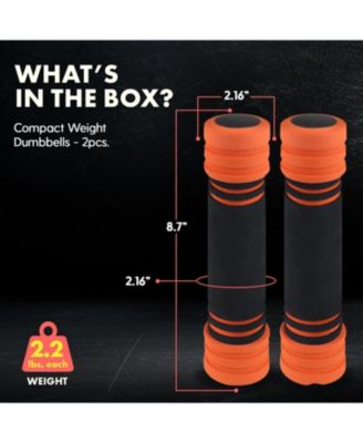 Compact Weight Dumbbells with Non-Slip Neoprene Grip for Versatile Workouts