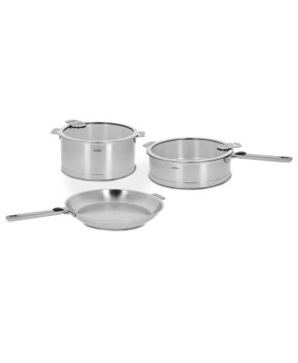  Strate 7-Piece Stainless Steel Cookware Set